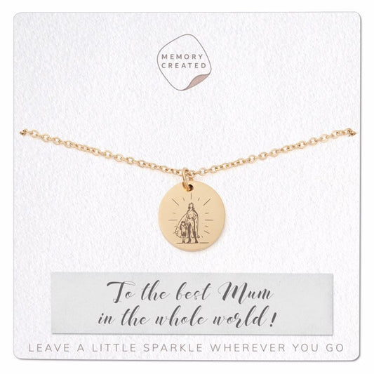 Wonder Mom Necklace Supermom Gift for Mom Gift Mother’s Day Gift