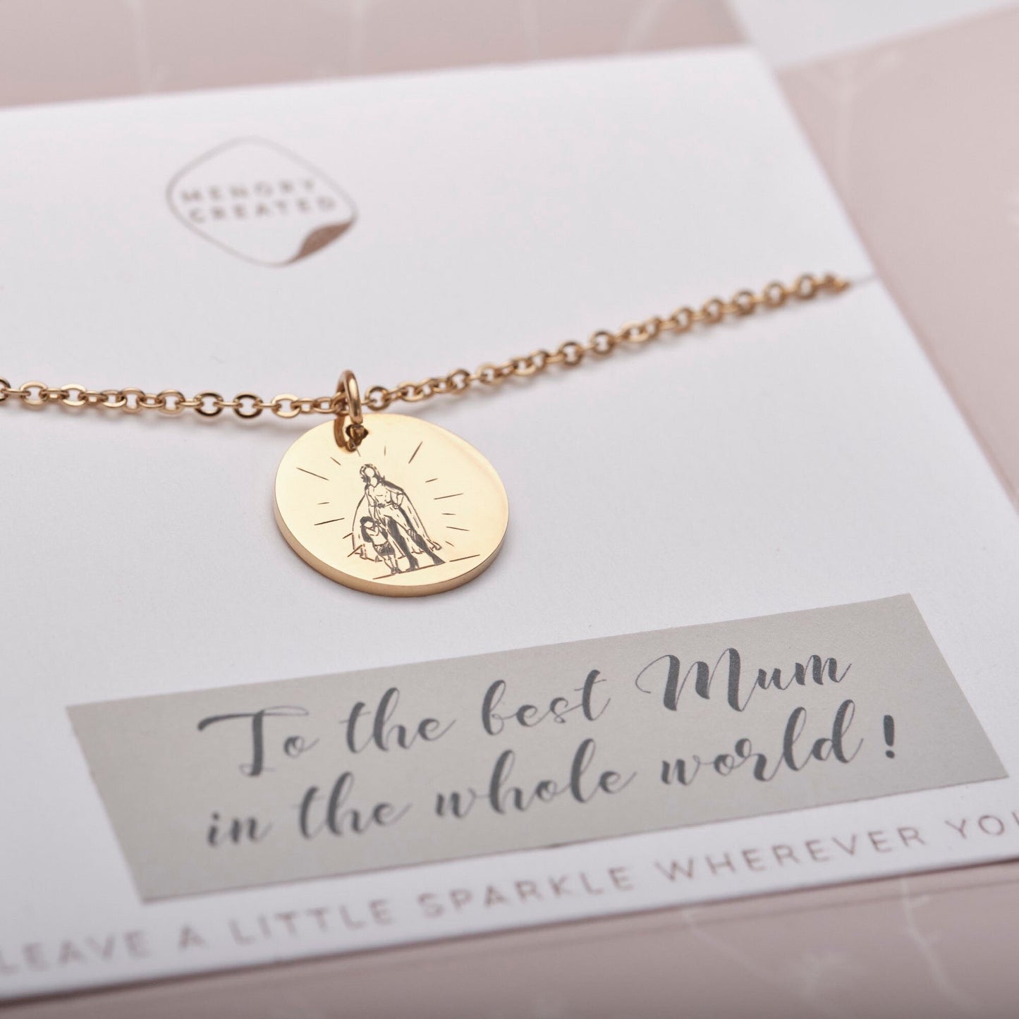 Wonder Mom Necklace Supermom Gift for Mom Gift Mother’s Day Gift