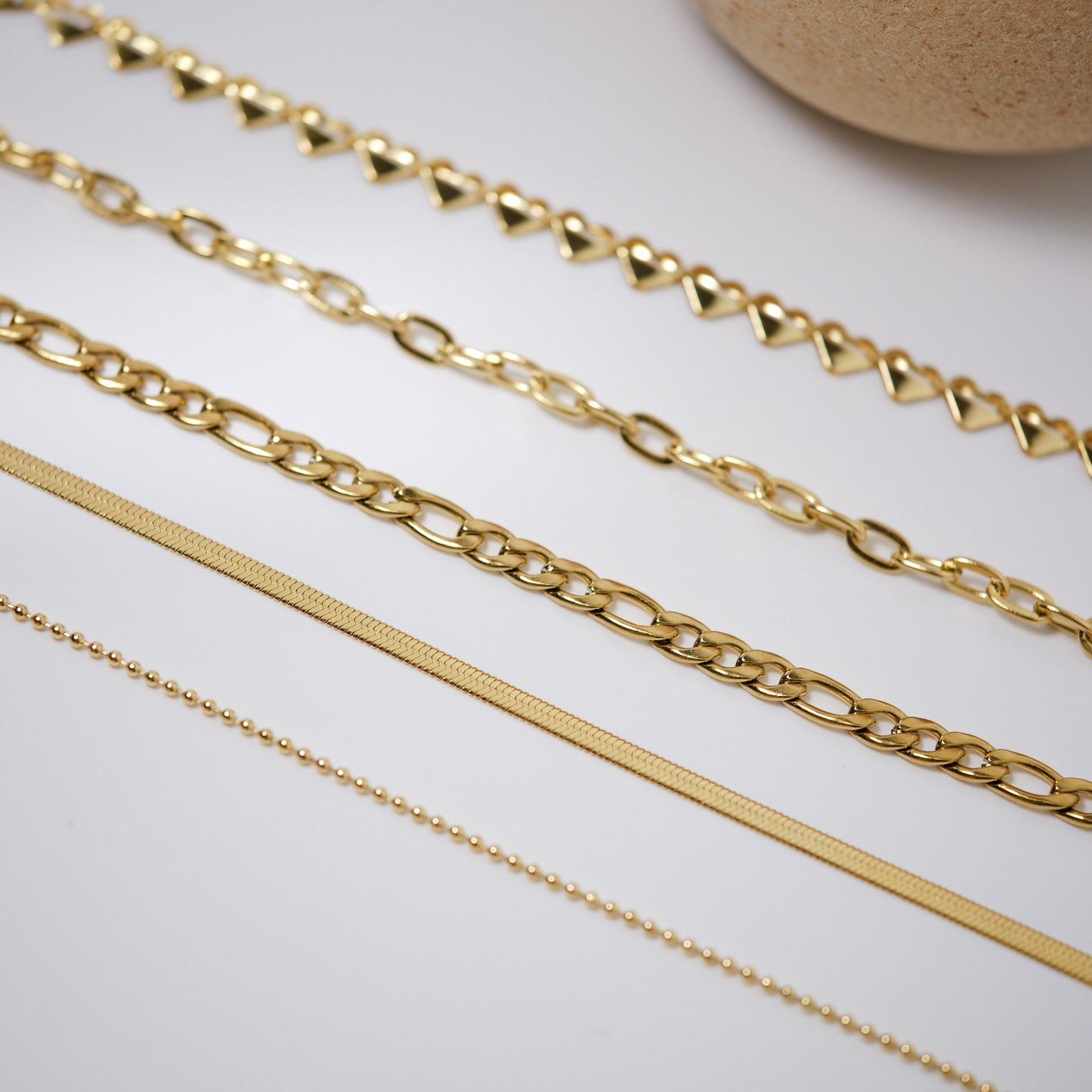 Gold Anklet, Anklets for woman, Cuban Anklet, Gold Chain Anklet, Layered Gold Anklet, Dainty Anklet, Mothers Day gifts, Waterproof Anklets