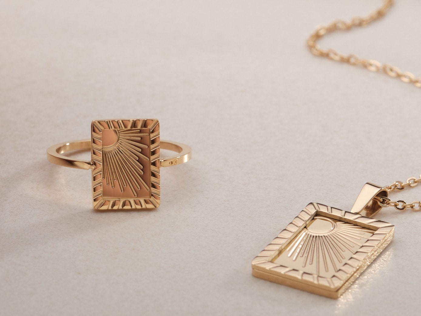 Gold Sunbeam Ring Gold Filled Ring Tarot Ring Bridesmaid Gift Starburst Ring MIDI Ring Boho Ring Best Friend Gift Gold Celestial Ring