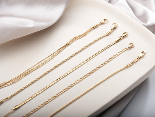 Gold Herringbone Bracelet, Stack Bracelet, Chunky Rope Chain Bracelet, Gold Chain Bracelet Women, Rope Bracelet, Gold Link Bracele