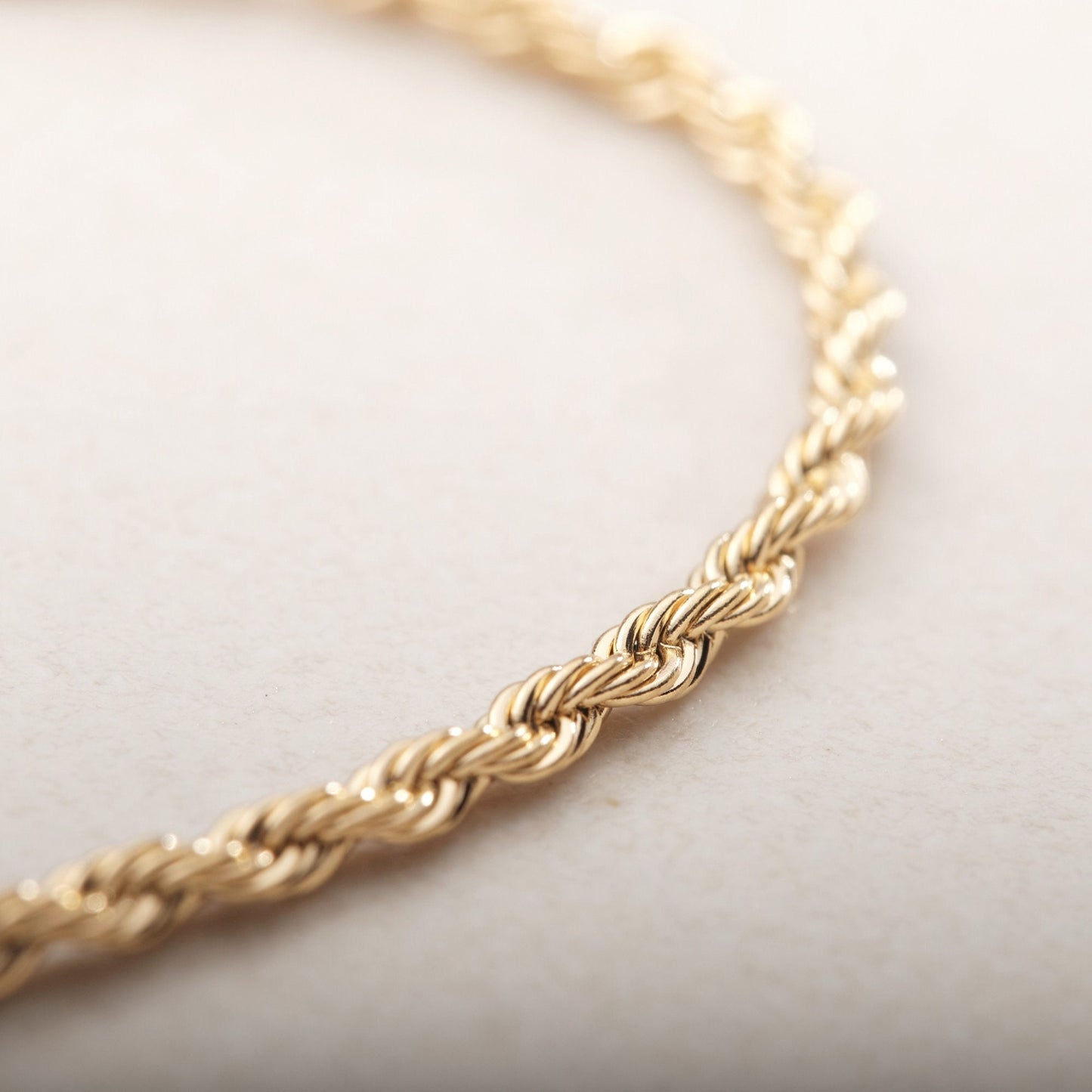 Gold Herringbone Bracelet, Stack Bracelet, Chunky Rope Chain Bracelet, Gold Chain Bracelet Women, Rope Bracelet, Gold Link Bracele