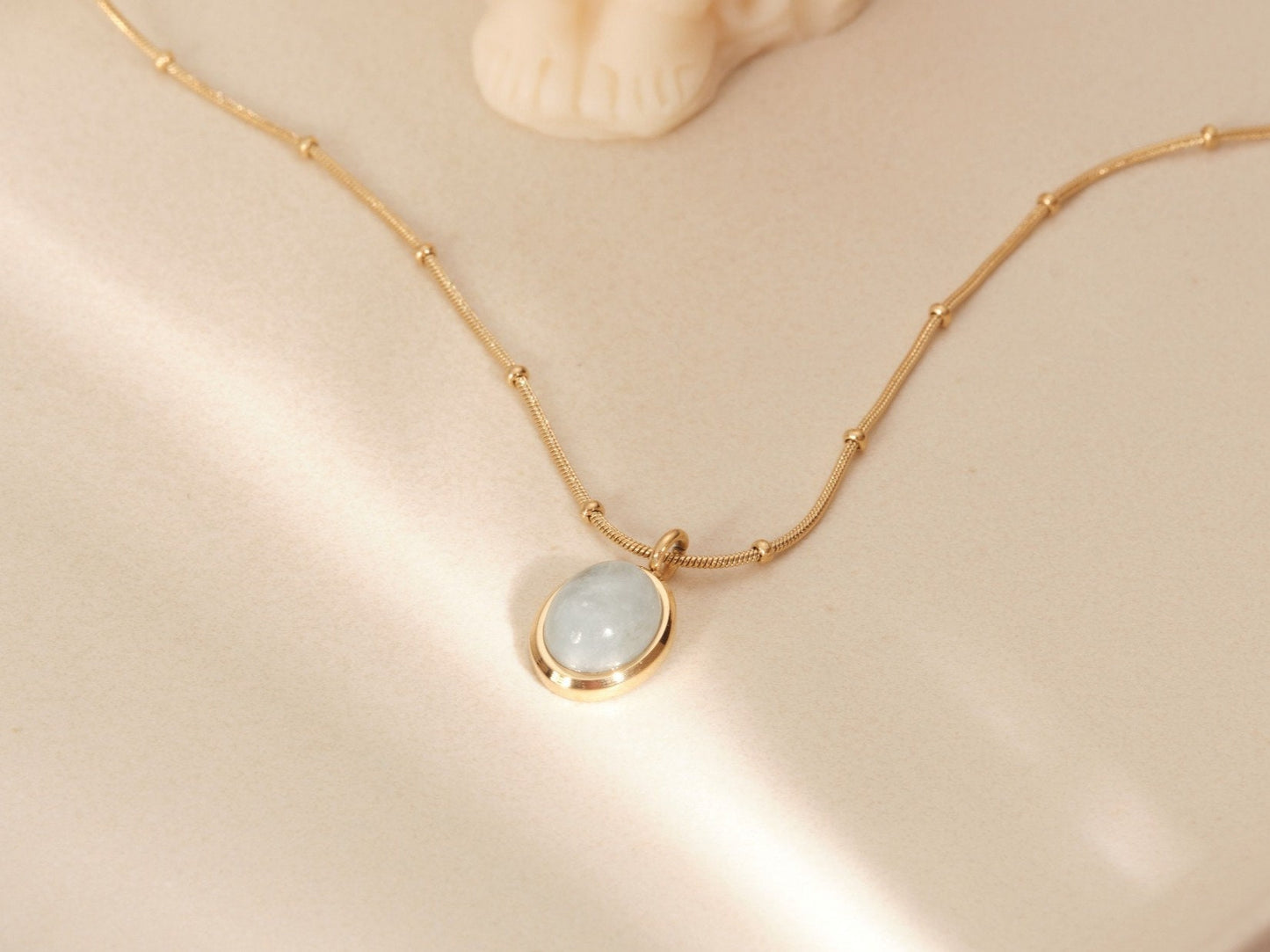 Agate Slice Necklace Black Tourmaline Necklace Gemstone Necklace Black Pendant necklace Stone Natural Agate Necklace Women Waterproof