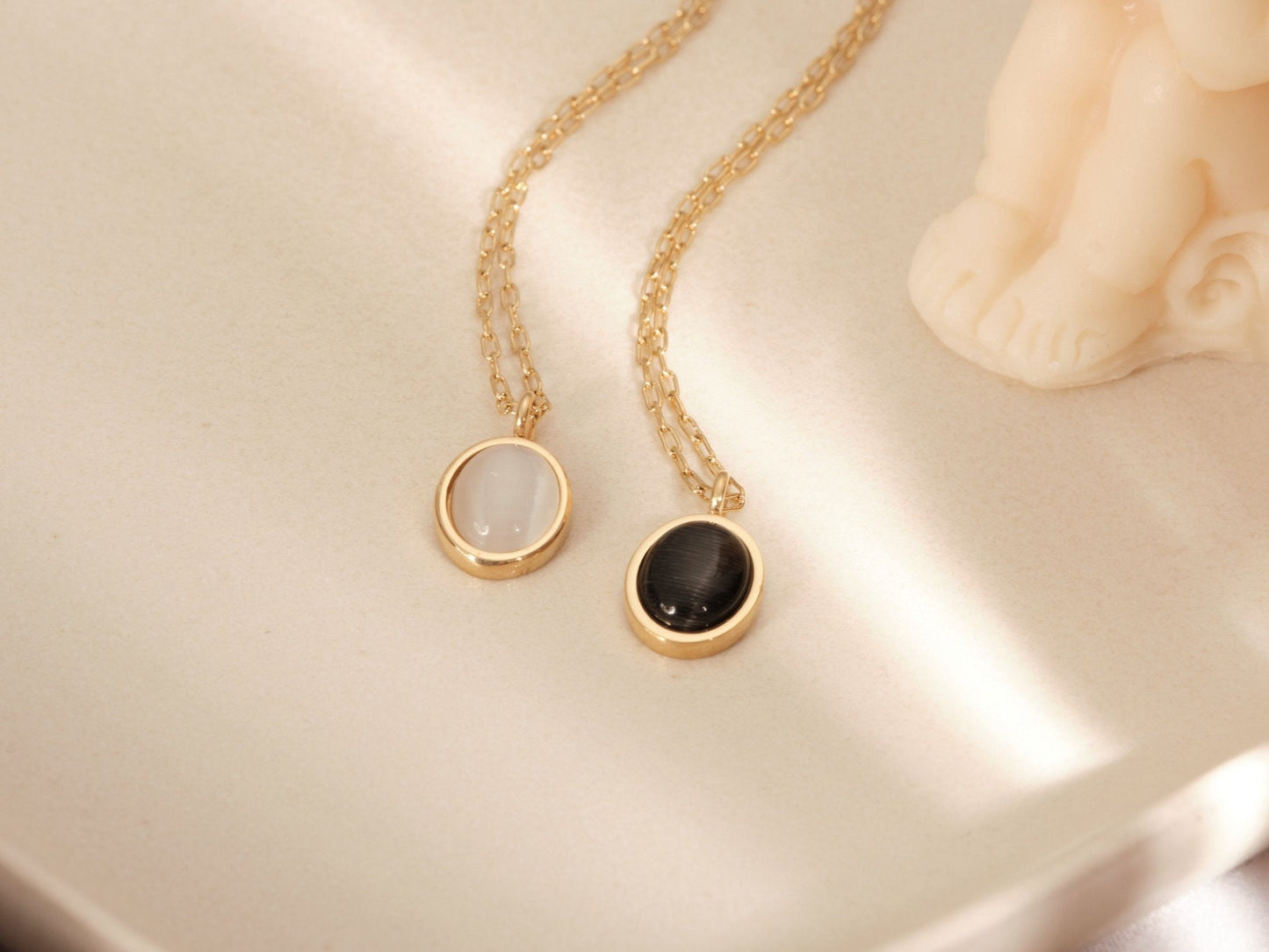 Agate Slice Necklace Black Tourmaline Necklace Gemstone Necklace Black Pendant necklace Stone Natural Agate Necklace Women Waterproof