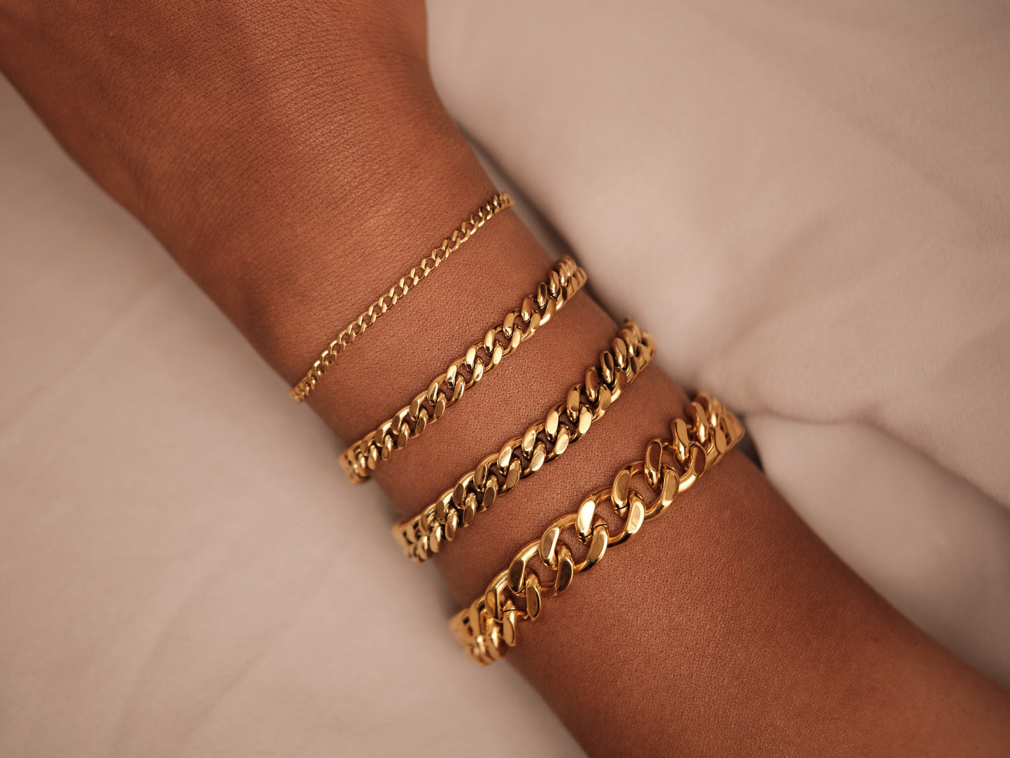 Cuban Chain Anklet, Curb Chain Anklet, Gold Chain Anklet, Thick Chain Anklet, Chunky Chain Anklet, Statement Anklet, Trendy, 3mm 6mm 8mm