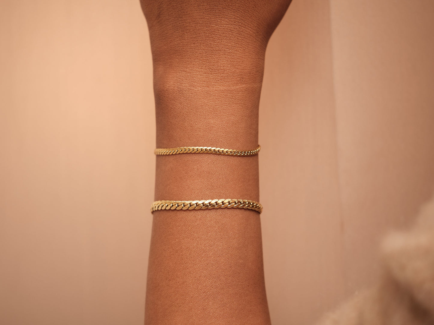 Gold Herringbone Bracelet, Vintage Herringbone Bracelet, Gold Snake Chain Bracelet, Snake Bracelet, Gold Herringbone Chain, Gift bracelet