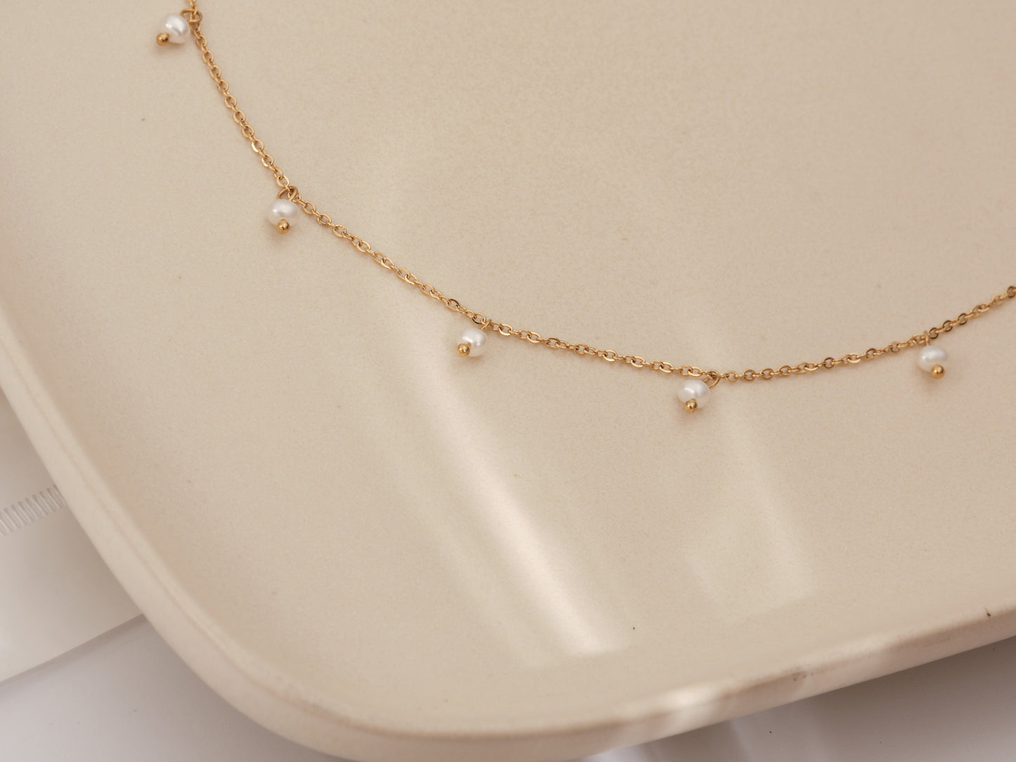 Gold Amethyst chain necklace, Natural Amethyst necklace, tiny amethyst beads chain, raw amethyst chain, tiny amethyst stone necklace gift