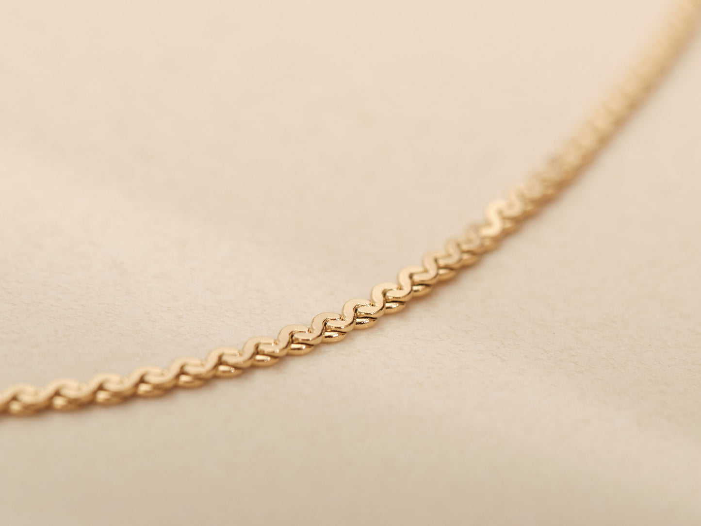 Gold Twist Snake Necklace, Chain Set Necklace Set, Gold Twist Herringbone Chain, Gold chain, Bar Necklace, Gold Herringbone chain Waterproof