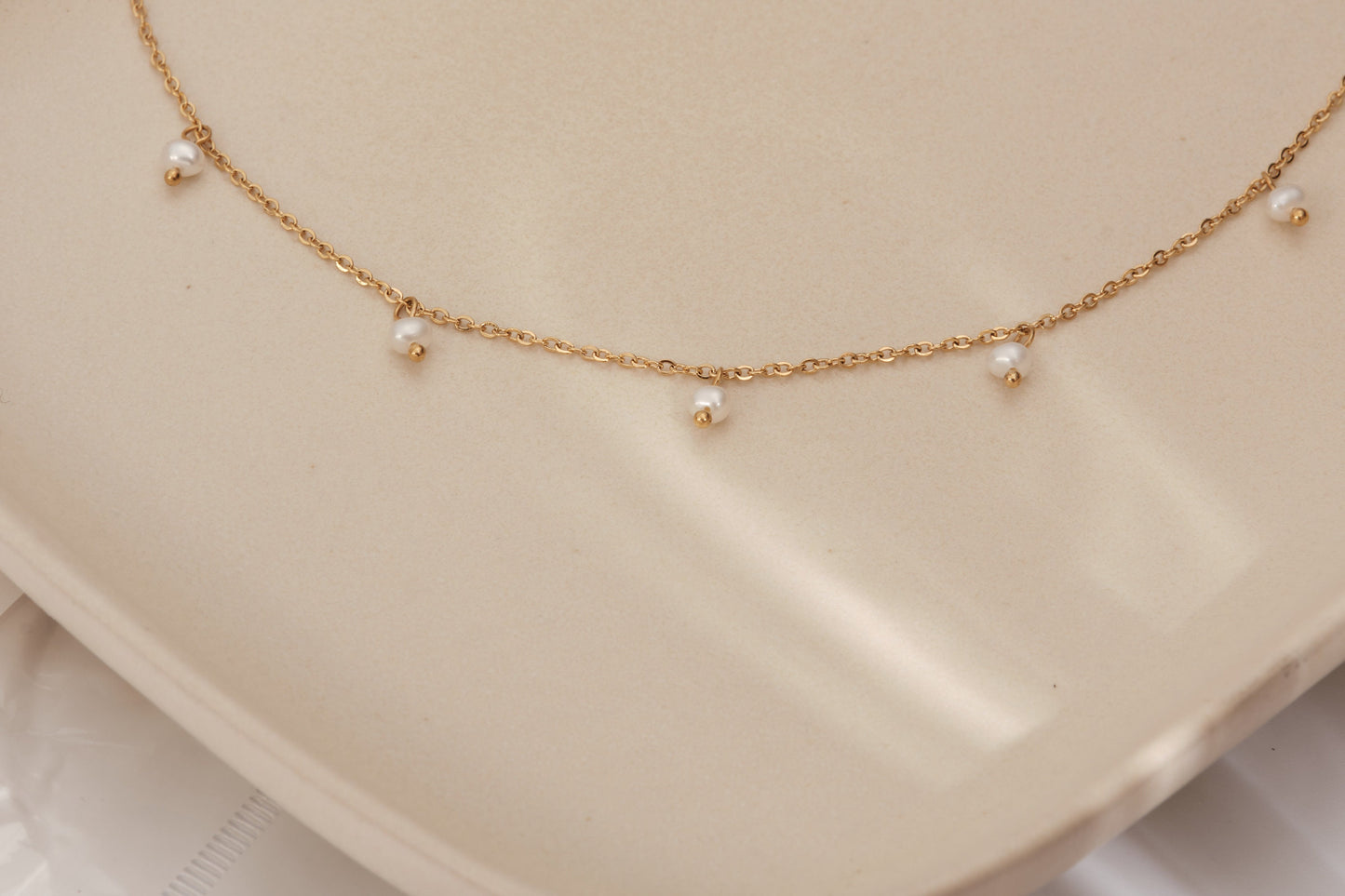 Gold Amethyst chain necklace, Natural Amethyst necklace, tiny amethyst beads chain, raw amethyst chain, tiny amethyst stone necklace gift