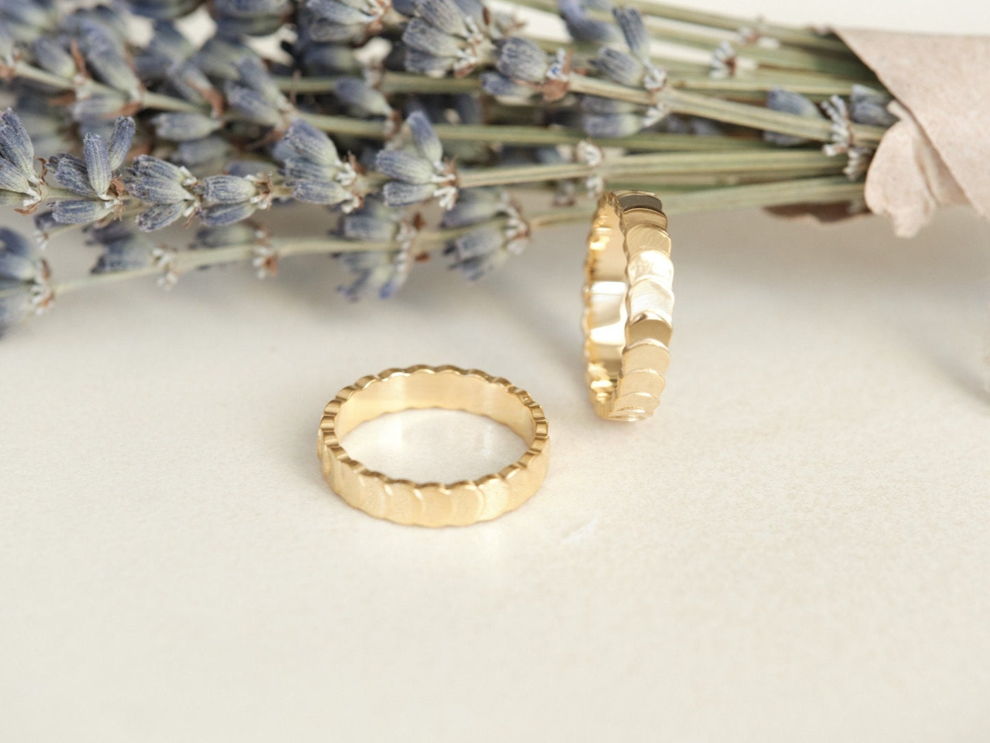 Gold Ring, Gold Stacking Ring, Gold Band Ring, Chain Ring, Statement Ring, Stylist Ring, Dainty Ring, Minimalist ring, waterproof ring