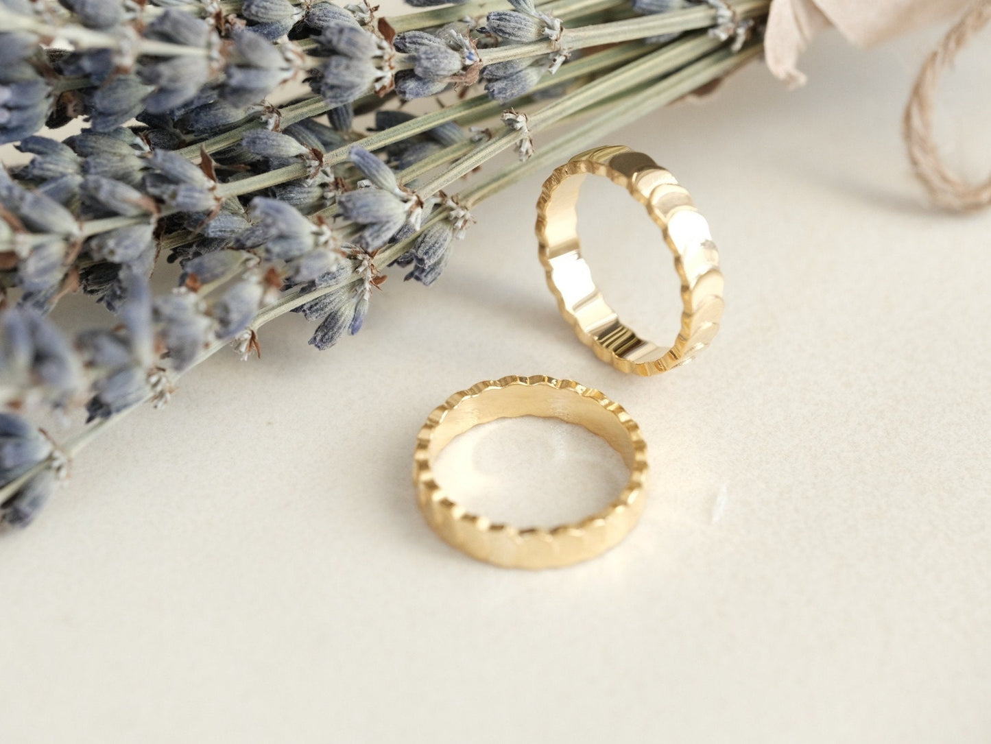 Gold Ring, Gold Stacking Ring, Gold Band Ring, Chain Ring, Statement Ring, Stylist Ring, Dainty Ring, Minimalist ring, waterproof ring