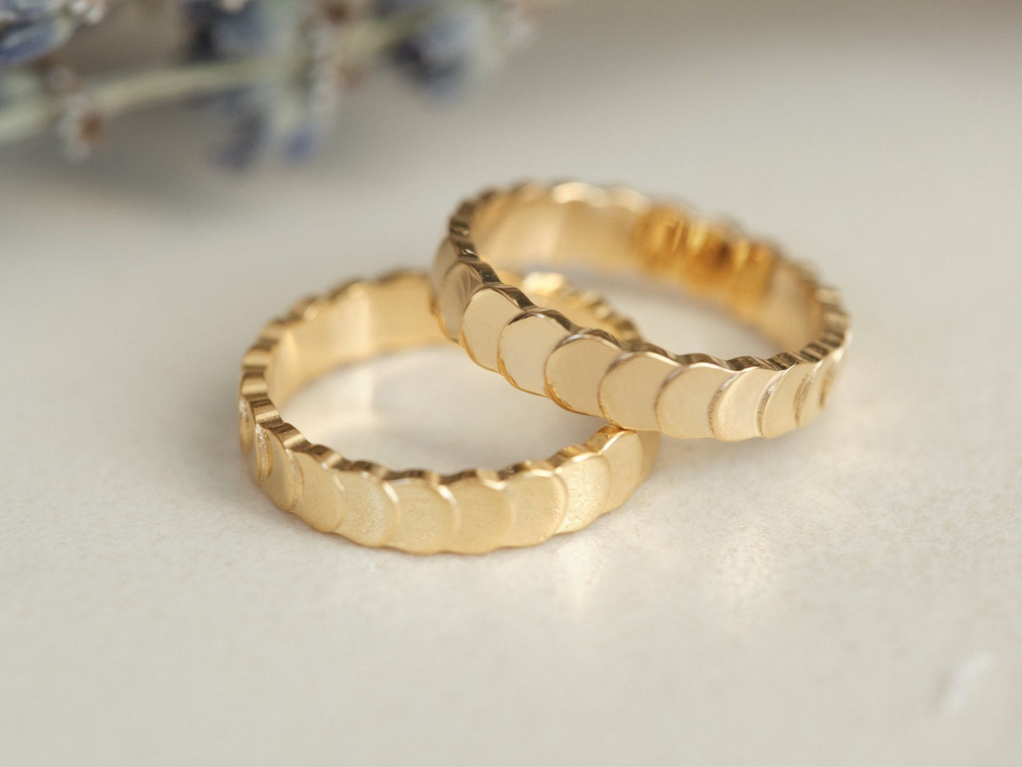 Gold Ring, Gold Stacking Ring, Gold Band Ring, Chain Ring, Statement Ring, Stylist Ring, Dainty Ring, Minimalist ring, waterproof ring