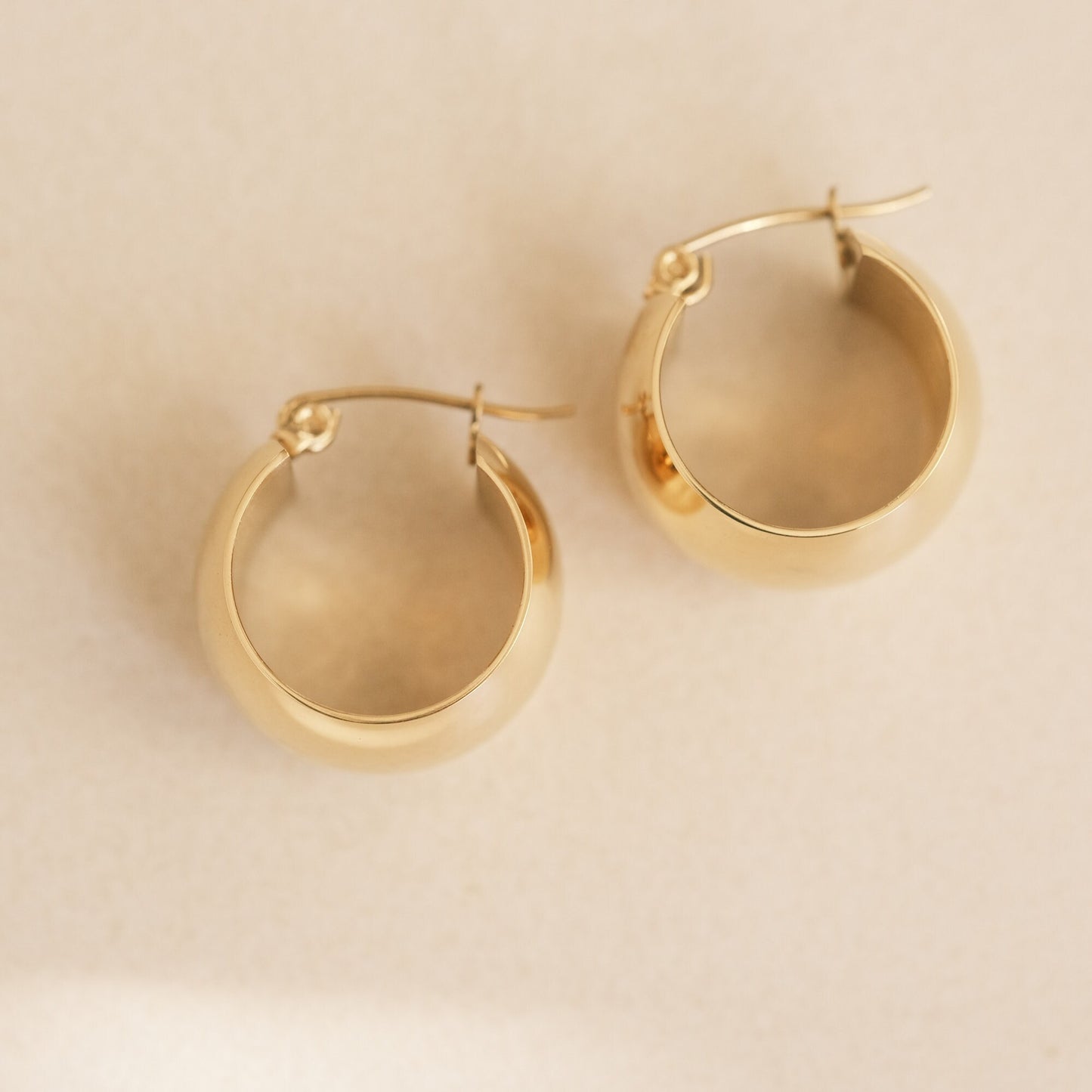Gold Hollow Hoops, Bubble Hoops, Gold Bubble Earrings, Boho Earring, Gold Hoop Earring, Gold Earring, Antitarnish Earring, Statement Earring