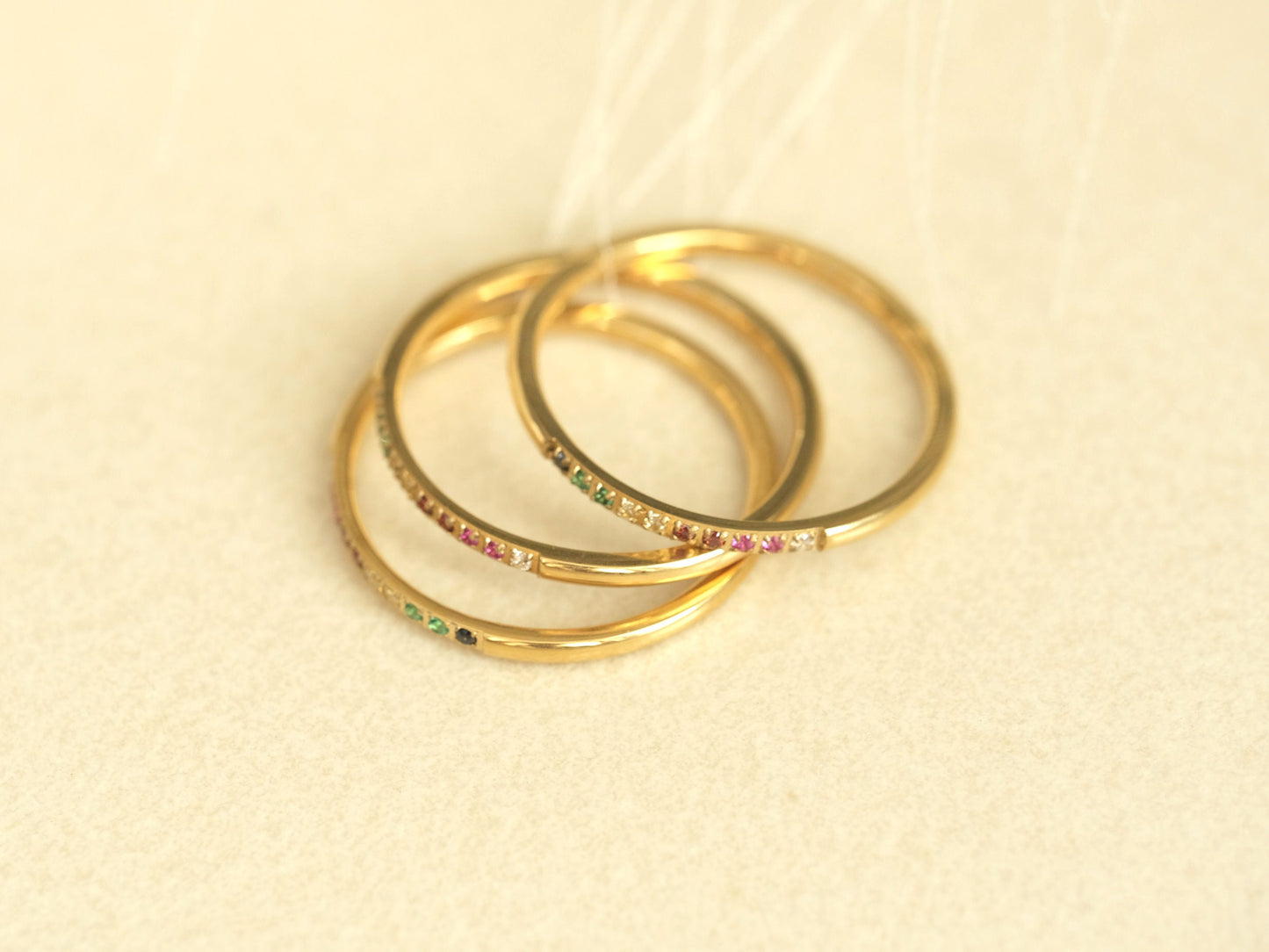 Gold Stacking Ring, Dainty Ring, Tiny Gold Ring, cz ring, Thin Ring, Minimalist Jewelry, Skinny Stacking Ring, Plain Gold Ring, Gift for her