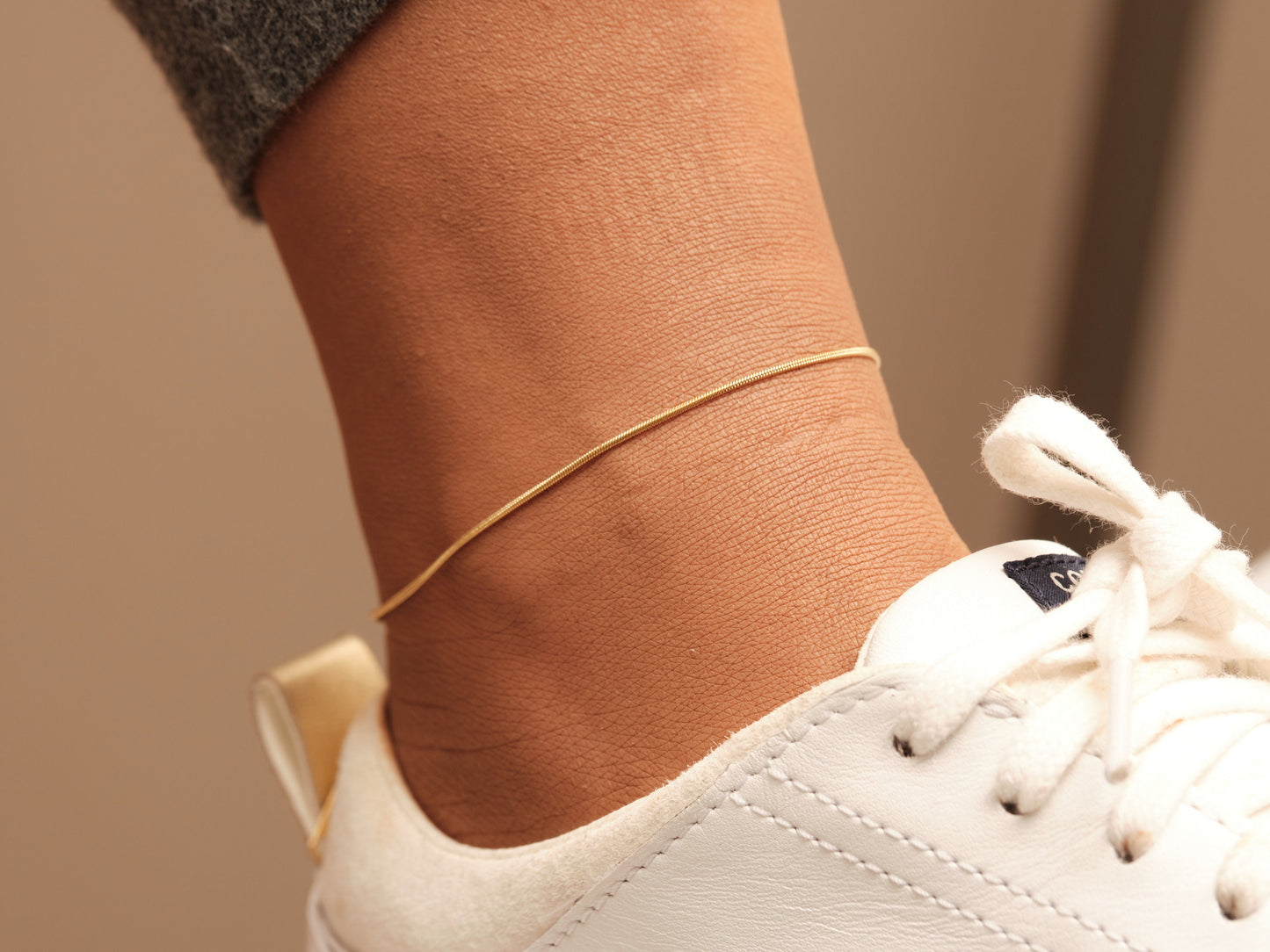 Anklet bracelet Gold anklet, snake chain anklet, herringbone anklet, snake anklet, 1mm width herringbone, 3mm snake chain, gold chain anklet