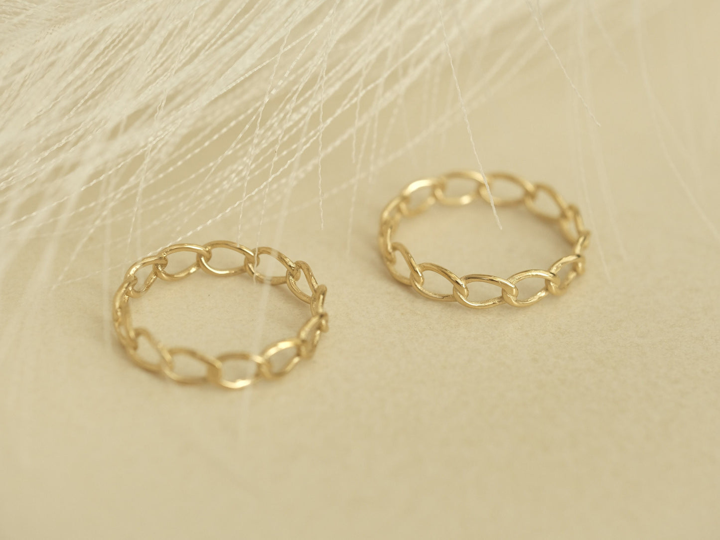 18K Gold Net Band, Simple Knitted Ring, Gold Band, Gold Ring, Dainty Ring, Delicate Ring, light weight Ring, Gold Stacking Ring waterproof