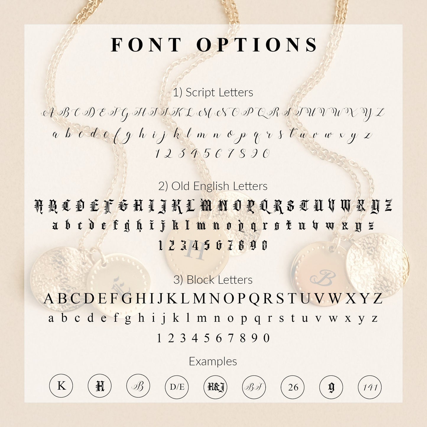 18K Gold PVD Dainty Initial Disc Necklace, Custom Engraved Letter Pendant Necklace, Initial Letter Necklace, Bridesmaid Gifts, Christmas