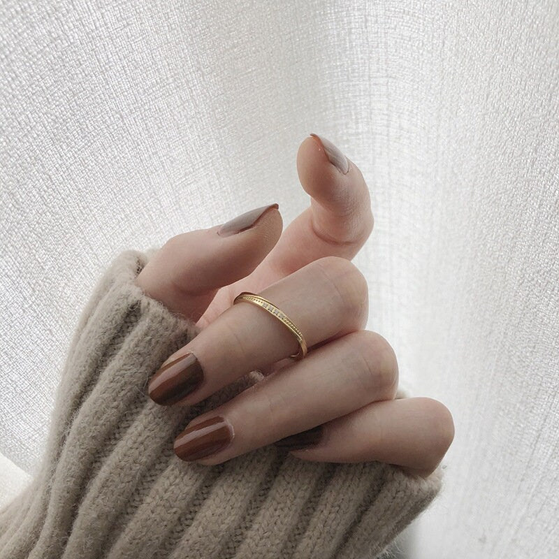 Minimalist CZ Ring, Dainty CZ Ring, Dainty Ring, Thin Ring, Minimalist Ring, Women's Ring, Simple Ring, Stacking Ring, Gold Ring, zirconia